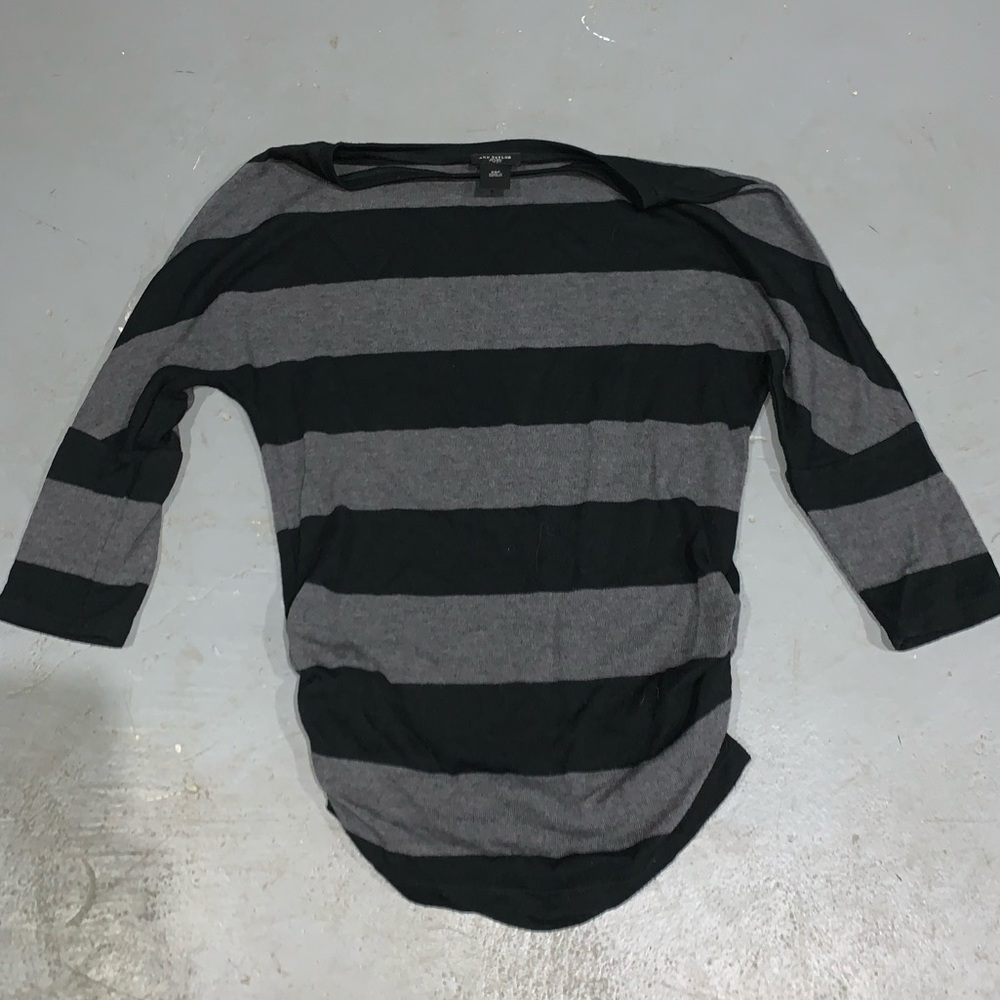 Black and gray top